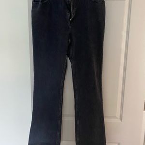 Abercrombie vintage high rise flares